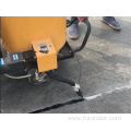 Portable crack sealing machine for asphalt pavement repair
